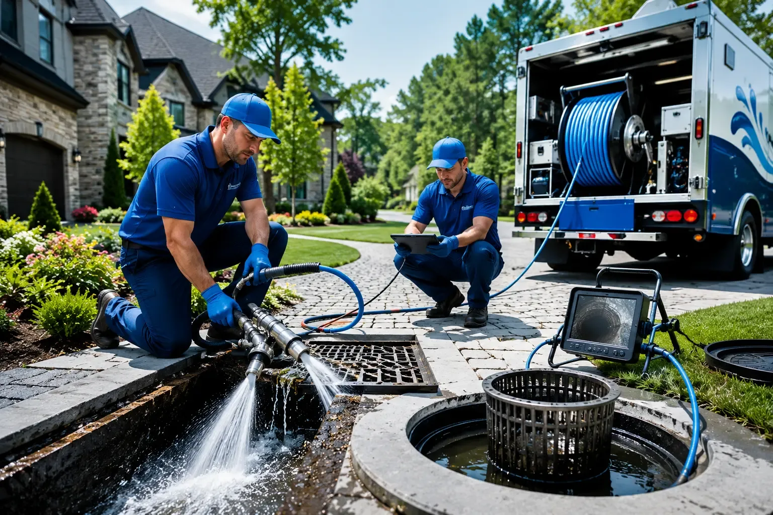 Local outdoor drain cleaning professionals in Thornton, TX