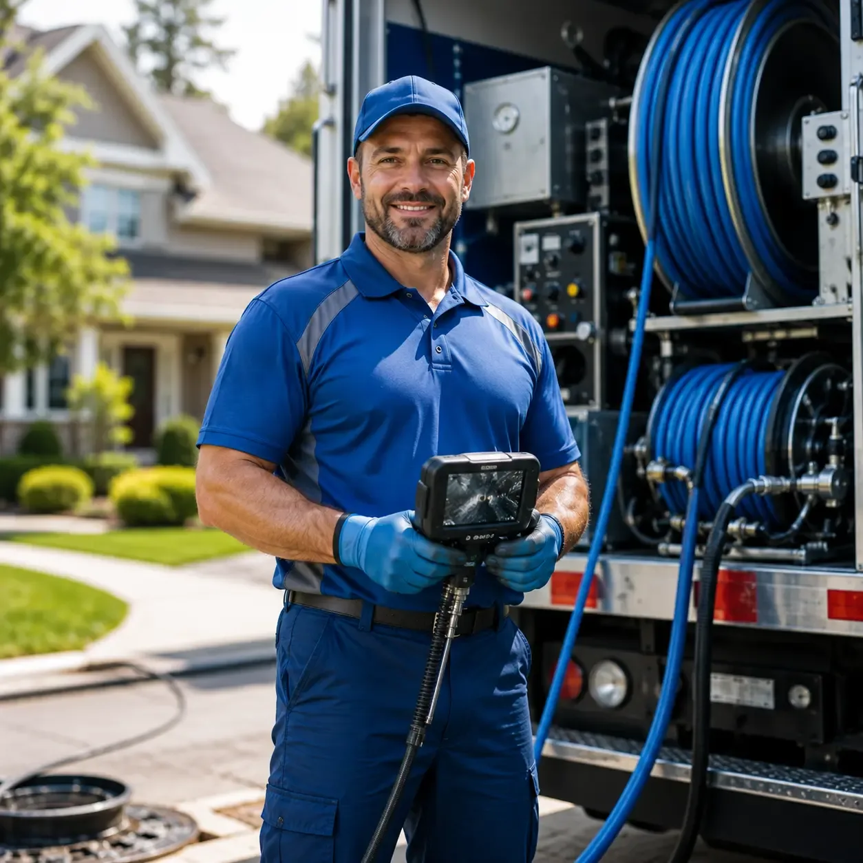 Local outdoor drain cleaning specialists in Thornton, TX